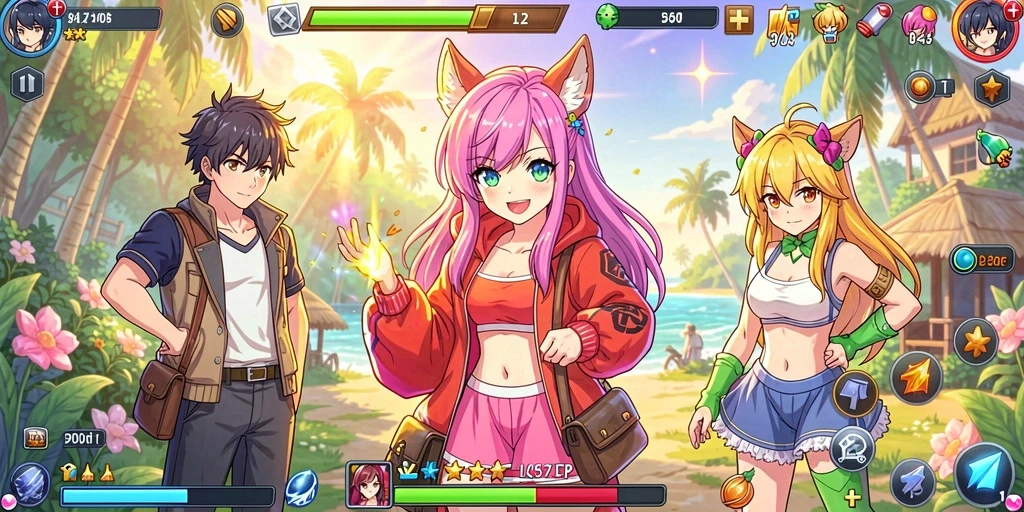 luckyrp - Fitur sosial untuk berinteraksi dengan teman.